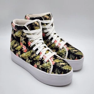 JC Play By Jeffrey Campbell Platform Hightop Sneaker Used Sz 9 Women's - Picture 1 of 13