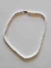 Hawaii Unisex Souvenir Surfer Jewelry White Shell Necklace 18"