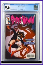 Spider-Woman #5 CGC Graded 9.6 Marvel November 1999 White Pages Comic Book