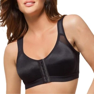 Women Post Surgical Back Support Bra Shaper Front Closure Wirefree Bra Top Fajas - Picture 1 of 14