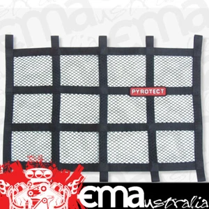Pyrotect PYNx50591 Window Net Black 18" x 24" SFI 27.1 Rated - Picture 1 of 2