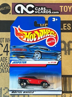 1999 Hot Wheels First Editions #17/26 Jeepster Red NIP - Image 1 of 2