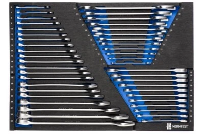 NORMFEST GMBH Normfest Ring-, Doppel-Maulschlüsseln Ratschen-Ringmaulschlüsseln 44-teilig