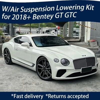 💥for 2018+ Bentley Continental GT GTC Adjustable Air Suspension Lowering Links - Image 1 of 4