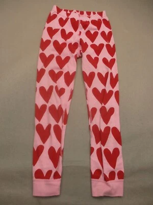 Pantalones de pijama Hanna Andersson talla 8 niñas rosa 100 % algodón orgánico tejido 285 Foto 1 de 4