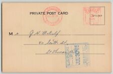 Canada 1945 London & Port Stanley Railway St Thomas Private Postcard