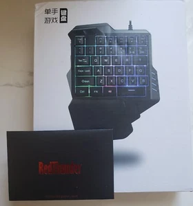One Handed Red Thunder G30 Gaming Keyboard - Picture 1 of 3