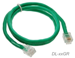 Cat5e RJ11/12 DSL Data Green or white Cable For CenturyLink, AT&T Modems. - Picture 1 of 2