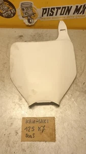 PLAQUE NUMERO KAWASAKI 125 KX 2005 - 2003 2004 2005 2006 2007 - Imagen 1 de 2