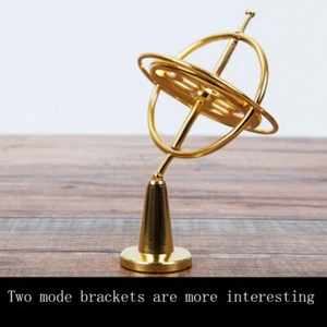 Giroscopio educativo creativo metallo con dito in metallo giroscopio pressione - Foto 1 di 11