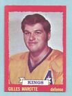 1973-74 OPC O-Pee-Chee Hockey Gilles Marotte #5 LA Kings NMT+ *Dark Back* **2