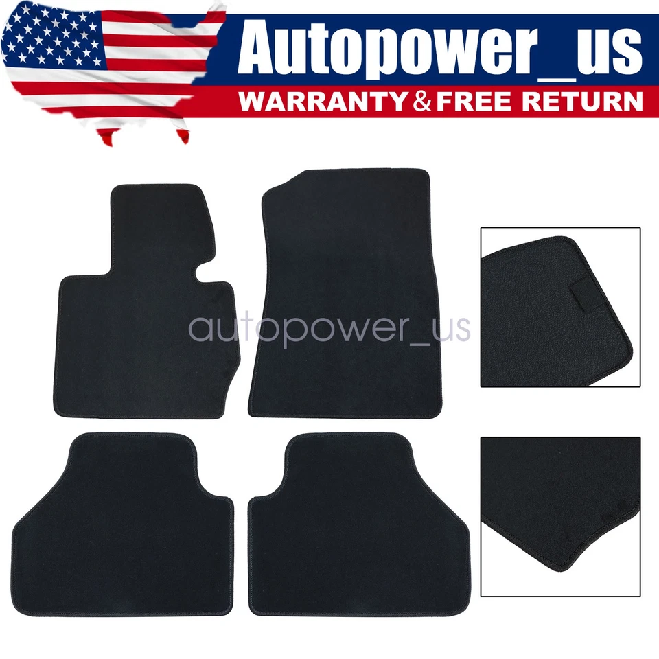 Alfombrillas delanteras y traseras para BMW X3 F25 2012 2013 2014 2015 2016 2017 2018 Foto 1 de 4