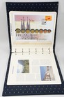 O37W15- Album mit 5x Euro Numisbriefe 40x Münze 2 Euro bis 1 Cent