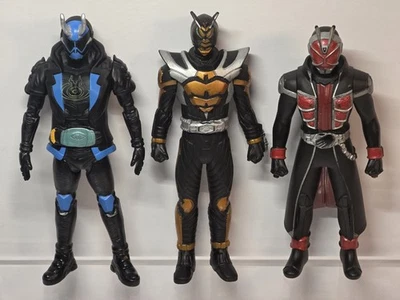 Bandai Masked Kamen Rider 2012 lote de (3) 5,5 pulgadas figuras Foto 1 de 4