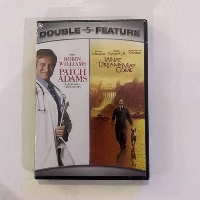 Patch Adams / What Dreams May Come DVD Double Feature Robin Williams New Sealed - Image 1 of 2