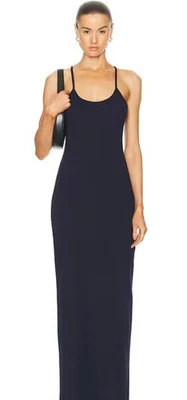 Nili Lotan Judy Maxi Dress in Navy Blue Size Large NWT - Image 1 of 4