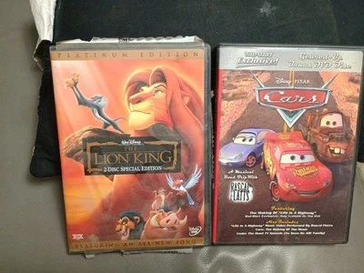 Platinum Edition Lion King Special Edition DVD And Cars DVD - Image 1 of 2