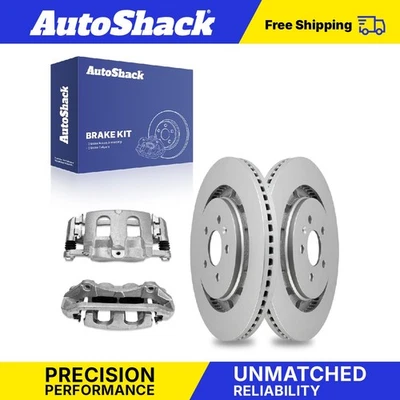 Front Brake Rotors Calipers for Lincoln MKT MKS Ford Explorer 2012 Flex V6 - Imagem 1 de 4