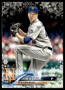 2018 Topps Holiday Jacob DeGrom  #8 - Picture 1 of 2