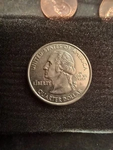 Minnesota Voyageurs National Park Error Coin 2016 Die Chip On Loons Wing Trees 2 - Picture 1 of 7