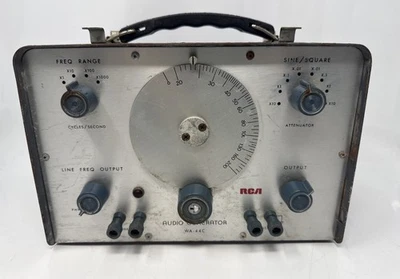 Vintage RCA WA-44C Audio Signal Generator - Used Working Unit - Please Read! - Image 1 of 4