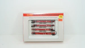 Walthers N Scale Santa Fe Thrall 5-Unit Double Stack Car Set 932-8102 NEW B53 - Picture 1 of 4