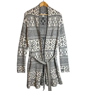 William Rast Duster Cardigan Womens Medium Southwest Boho Cozy Stretch Comfy - Picture 1 of 10
