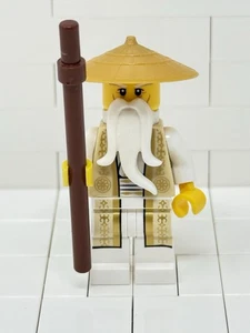 Lego Ninjago Wu Sensei gold und hellbraune Roben Minifigur njo168 njo0168 70751 - Bild 1 von 2