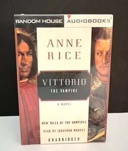 'Vittorio The Vampire' by Ann Rice Sealed Audiobook Read by Jonathan Marosz NOS - Picture 1 of 8