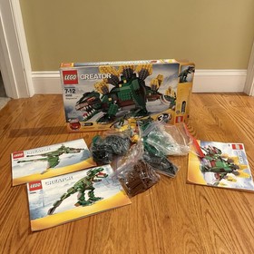 Stegosaurus (4998) LEGO CREATOR Set 99% Complete w/ Box and Manual/Instructions