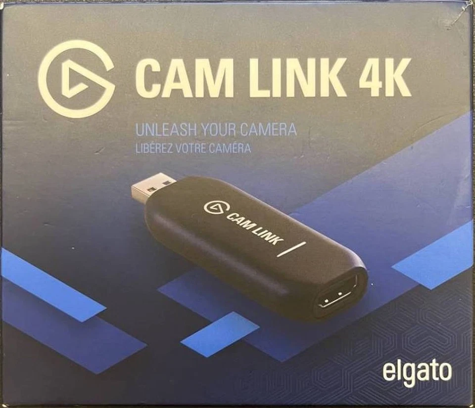 CORSAIR Elgato Cam Link 4K Compact HDMI Capture Card For Recording/Distribution - Image 1 of 3