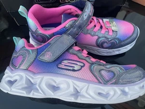 Mädchen Sneakers Laufschuhe Neu 36   Licht Kinderschuhe - Bild 1 von 8