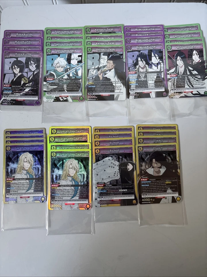 Union Arena Bleach - Full Play Set (x4) LOT  - Image 1 of 1