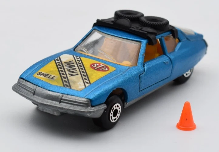 Matchbox Superfast MB51 Citroen SM blau mit Dachladung. Yamaha. Lesney England - Bild 1 von 4