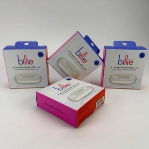 4 Boxen Billie Rasierhobel Nachfüll Patronenköpfe 5 Klingen Patronen insgesamt 16 - Bild 1 von 12
