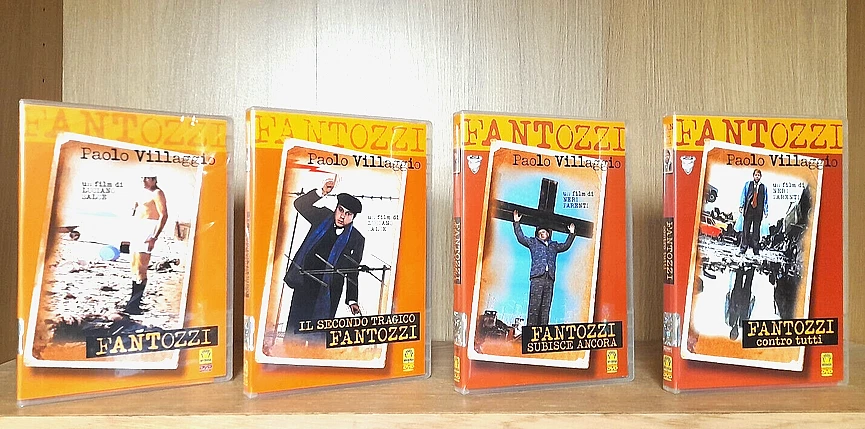 Fantozzi, il secondo tragico, contro tutti, subisce ancora, 4 DVD Come Nuovi - Immagine 1 di 1
