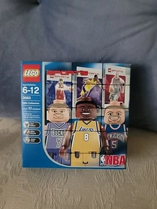 LEGO 3563 NBA Collector Set Kobe Bryant, Kidd, Kukoc Legos Lakers 8 Retired  - Picture 1 of 12