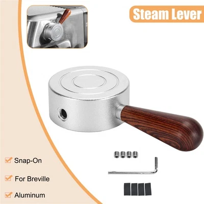 DIBTSA Coffee Machine Steam Lever For Breville Barista/Express/Impress Snap-On Knob