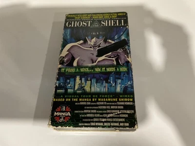 Ghost In The Shell (1996) VHS [English Dubbed] Not Rated Manga VHS Tape - Image 1 of 3