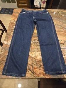 Pantalones de mezclilla resistentes al fuego Tyndale FRMC clasificación arco FR para hombre 40x34 15 Cal Cat 2 - Imagen 1 de 11
