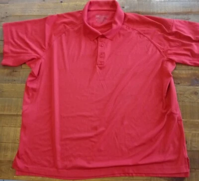 5.11 Tactical Series Polo Shirt Mens 3XL Red Short Sleeve - Image 1 of 4