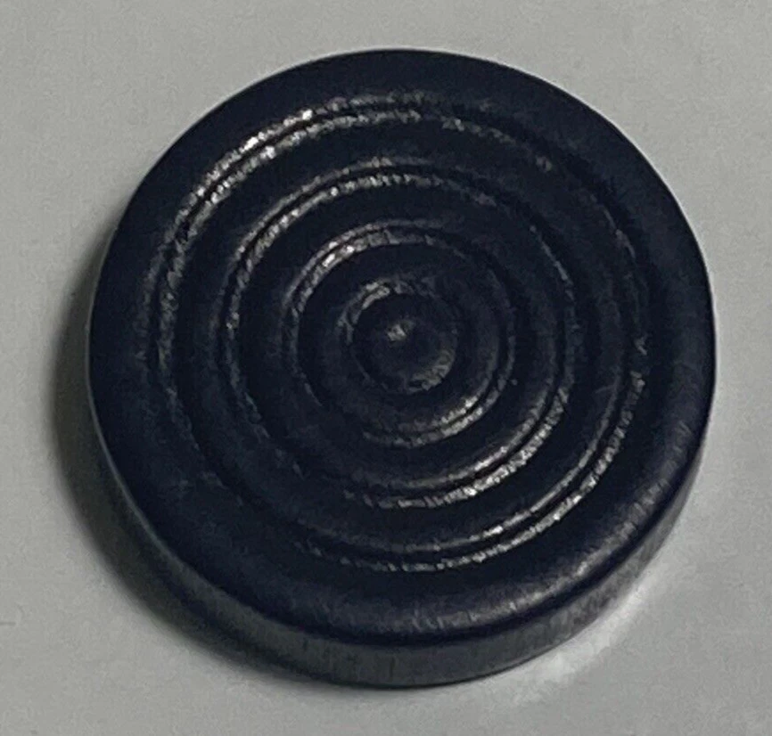 Repuesto de token de madera negro parchei 1964 EE. UU. Foto 1 de 1