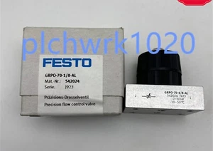 1 PCS NEW IN BOX Festo precision throttle GRPO-70-1/8-AL 542024 - Picture 1 of 4