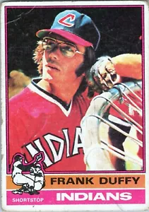 1976 Topps Frank DUFFY #232 Cleveland INDIANS - MLB Baseball - FREE Shipping - Picture 1 of 3