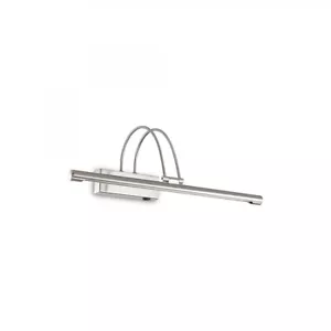 IDEAL LUX BOW AP66 CM LED, applique da specchio o quadro moderno in metallo CRO - Foto 1 di 3