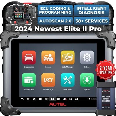Autel MaxiSys Elite II PRO MS908S Pro Outil diagnostic Programmation ÉCU Codage - Image 1 of 4