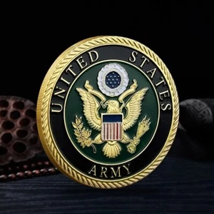 Moneda Desafío Oro Ejército de Estados Unidos - Excelente Regalo - Imagen 1 de 3