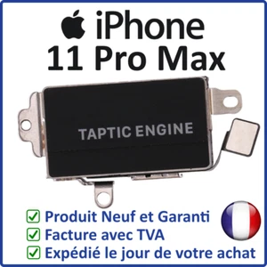 IPHONE 11 PRO MAX MODULE VIBREUR INTERNE ORIGINAL TAPTIC ENGINE MOTEUR VIBRATION - Photo 1 sur 4