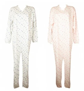 Tutona donna Elisa tuta intera aperta dietro per anziani malati cotone invernale - Imagen 1 de 11