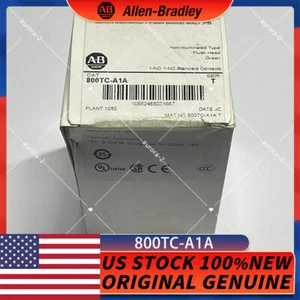 Interruptor pulsador Allen Bradley 800TC-A1A nuevo sellado envío gratuito - Imagen 1 de 3
